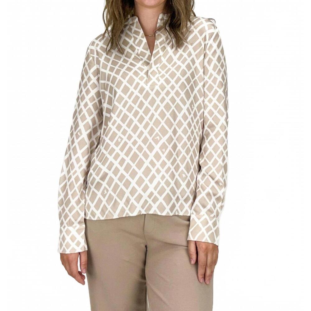 NEW MARGITTES lucy top in tan
